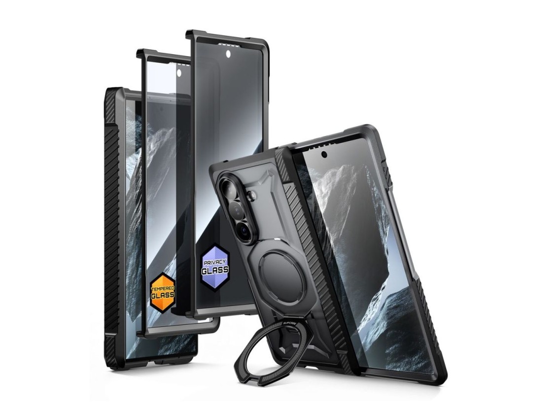 Supcase UB Grip Mag MagSafe 2-Set Case for Samsung Galaxy Z Fold 8 - Black