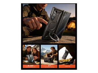 Supcase UB Grip Mag MagSafe 2-Set Case for Samsung Galaxy Z Fold 8 - Black Supcase UB Grip Mag MagSafe 2-Set Case for Samsung Galaxy Z Fold 8 - Black