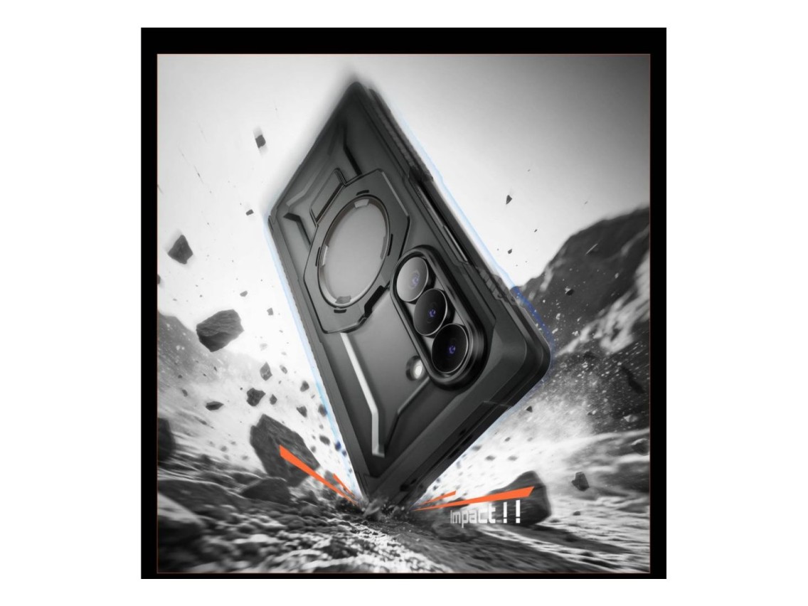 Conjunto de 2 capas Supcase UB Grip Mag MagSafe para Samsung Galaxy Z Fold 8 - Preto