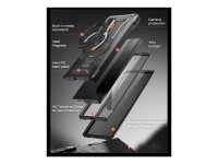 Conjunto de 2 capas Supcase UB Grip Mag MagSafe para Samsung Galaxy Z Fold 8 - Preto Conjunto de 2 capas Supcase UB Grip Mag MagSafe para Samsung Galaxy Z Fold 8 - Preto