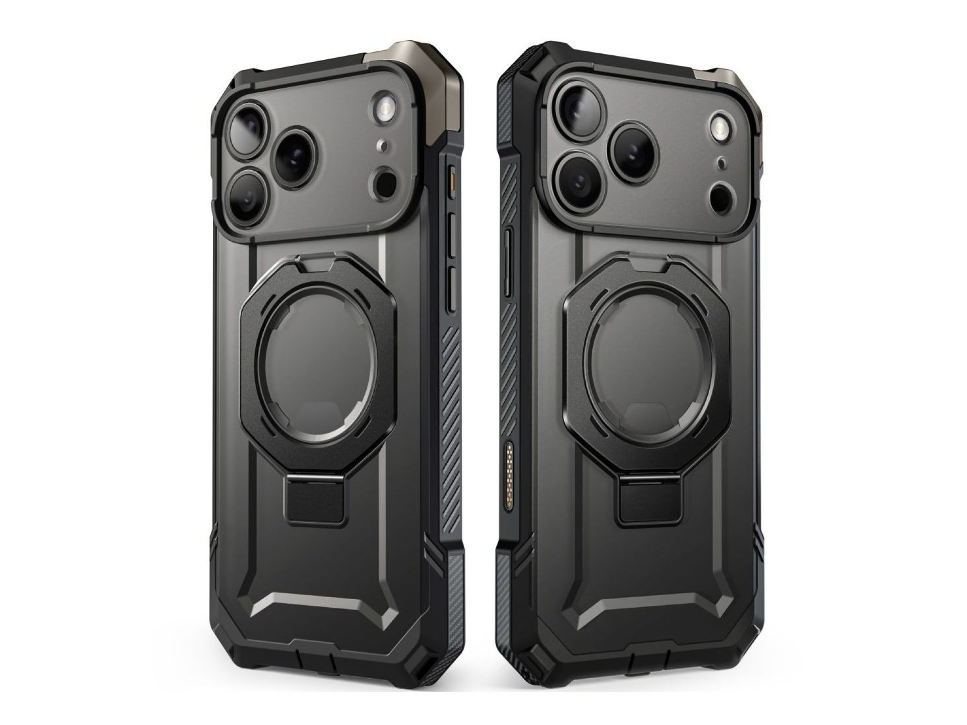 Capa Supcase UB Grip Mag MagSafe para iPhone 18 Pro Max / 17 Pro Max - Preta