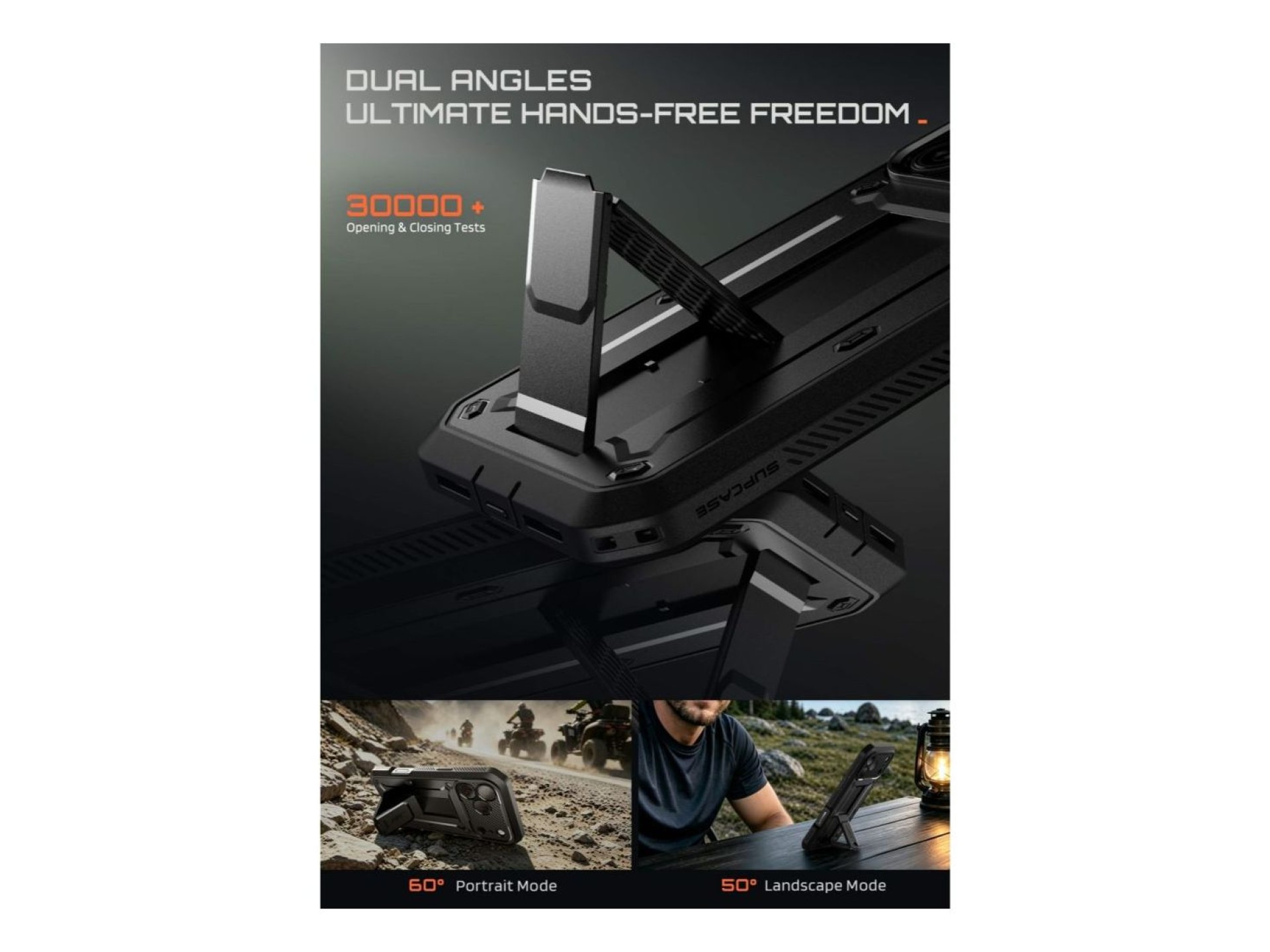 Capa Supcase Unicorn Beetle Pro para iPhone 18 Pro Max / 17 Pro Max - Preta