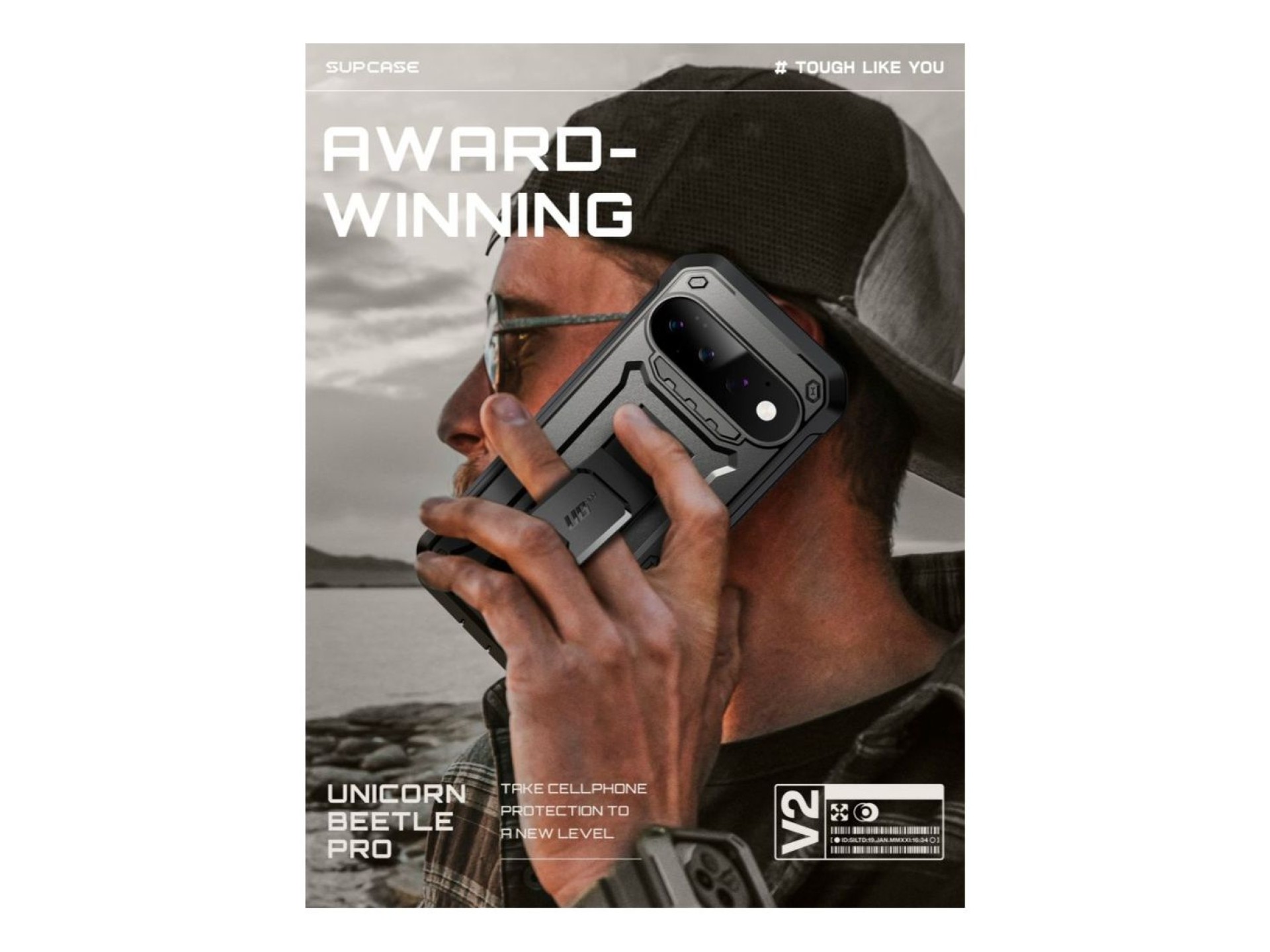 Capa Supcase Unicorn Beetle Pro para Google Pixel 11 Pro - Preta