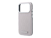 Karl Lagerfeld Grained Mono Resin Logo MagSafe Case for iPhone 17 Pro Max / 18 Pro Max - Pink Karl Lagerfeld Grained Mono Resin Logo MagSafe Case for iPhone 17 Pro Max / 18 Pro Max - Pink