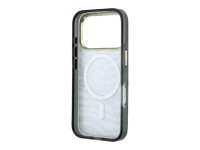 Capa MagSafe Karl Lagerfeld IML Signature Zebra Glitter para iPhone 17 Pro/18 Pro - Dourado Capa MagSafe Karl Lagerfeld IML Signature Zebra Glitter para iPhone 17 Pro/18 Pro - Dourado