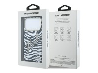 Capa MagSafe Karl Lagerfeld IML Signature Zebra Glitter para iPhone 17 Pro Max / 18 Pro Max - Dourad Capa MagSafe Karl Lagerfeld IML Signature Zebra Glitter para iPhone 17 Pro Max / 18 Pro Max - Dourad