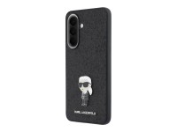Karl Lagerfeld Fixed Glitter Ikonik Logo Metal Pin Case for Samsung Galaxy A57 5G - Black Karl Lagerfeld Fixed Glitter Ikonik Logo Metal Pin Case for Samsung Galaxy A57 5G - Black
