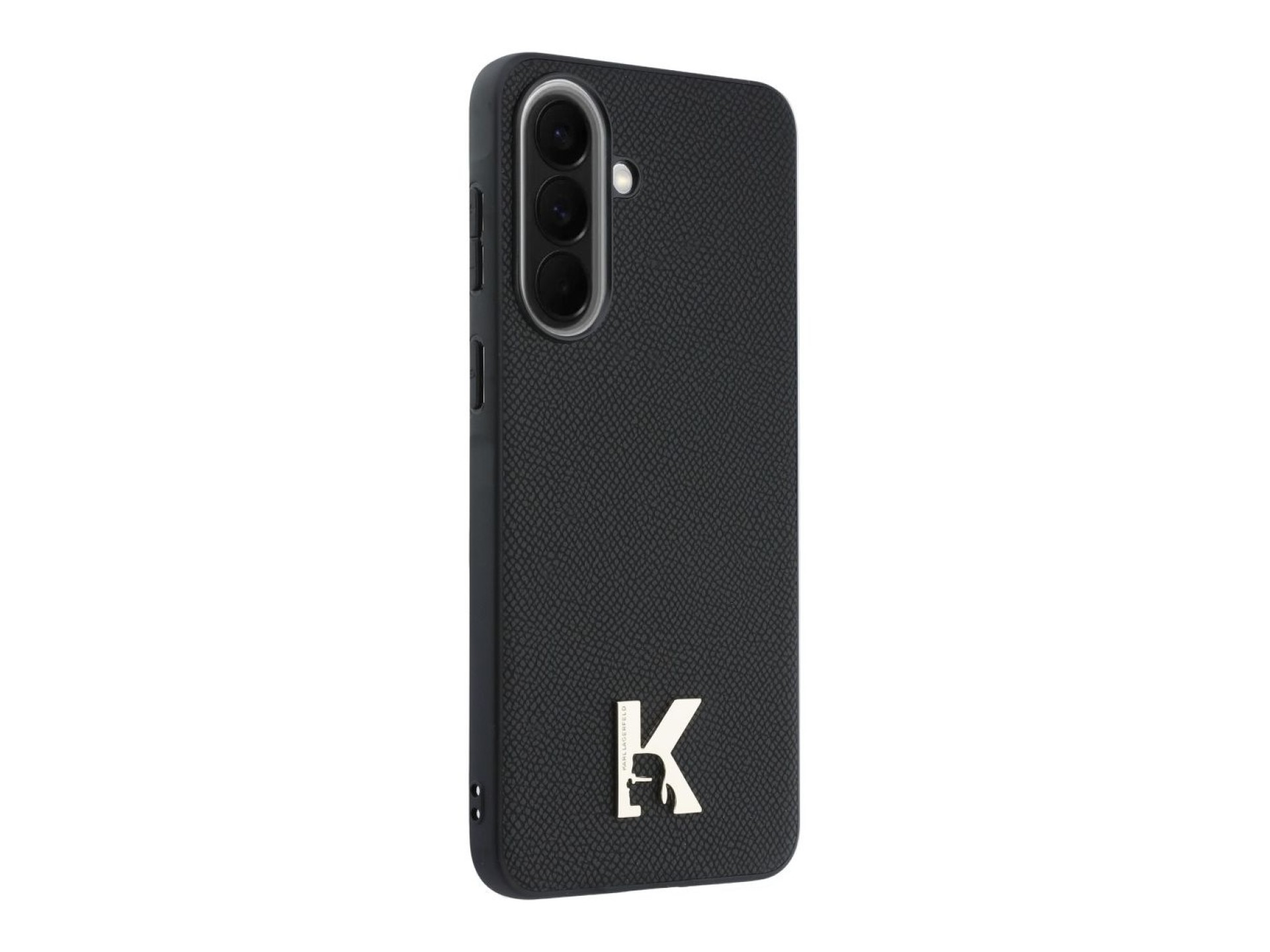 Funda con el logo de Karl Lagerfeld para Samsung Galaxy A57 5G - Negra