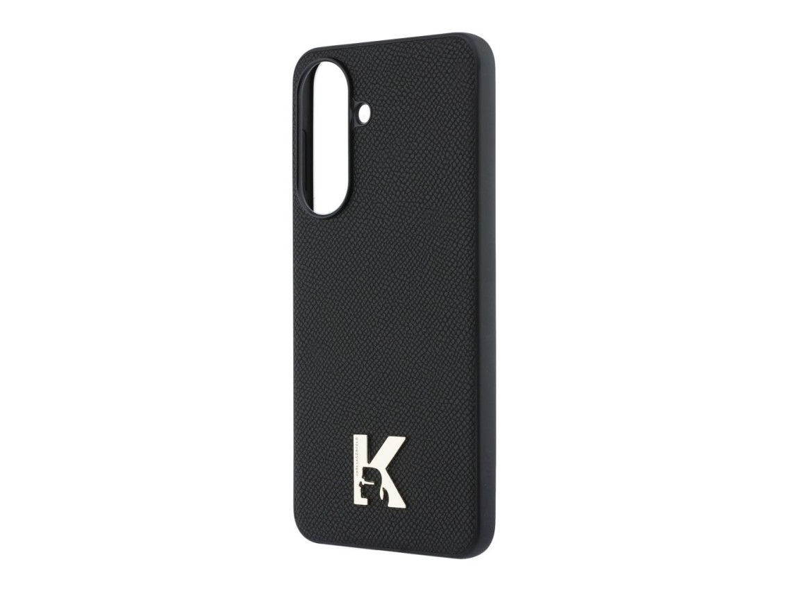 Funda con el logo de Karl Lagerfeld para Samsung Galaxy A57 5G - Negra