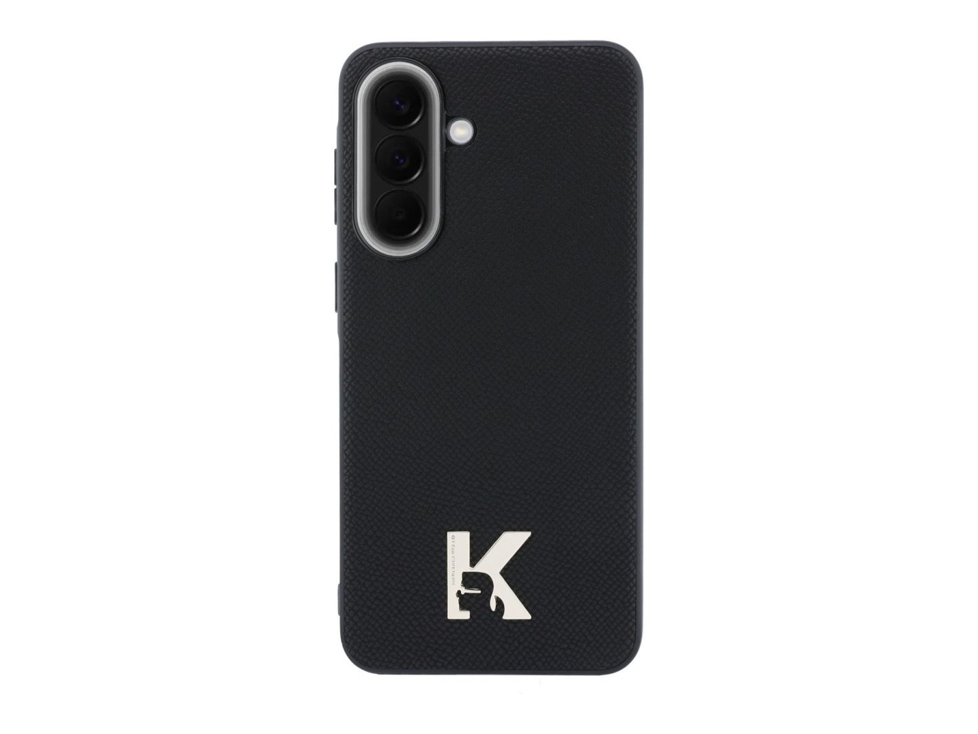 Funda con el logo de Karl Lagerfeld para Samsung Galaxy A57 5G - Negra
