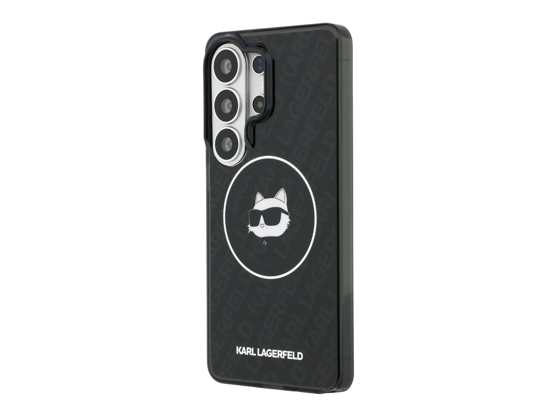 Karl Lagerfeld IML Repeated Choupette MagSafe Case for Samsung Galaxy S26 Ultra - Black