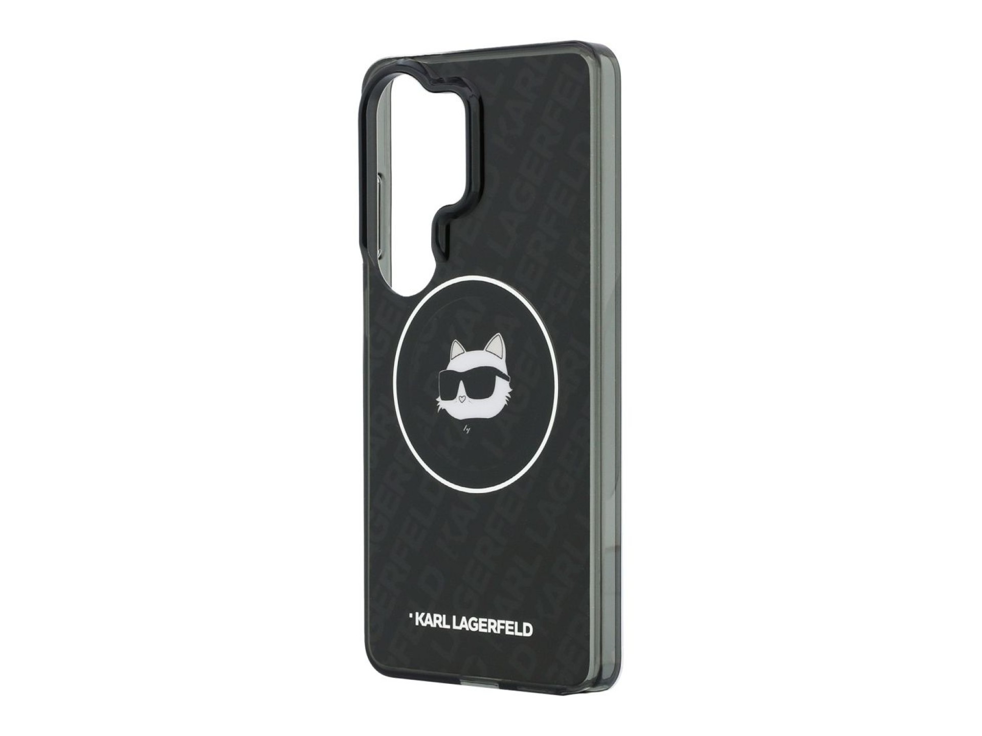 Karl Lagerfeld IML Repeated Choupette MagSafe Case for Samsung Galaxy S26 Ultra - Black