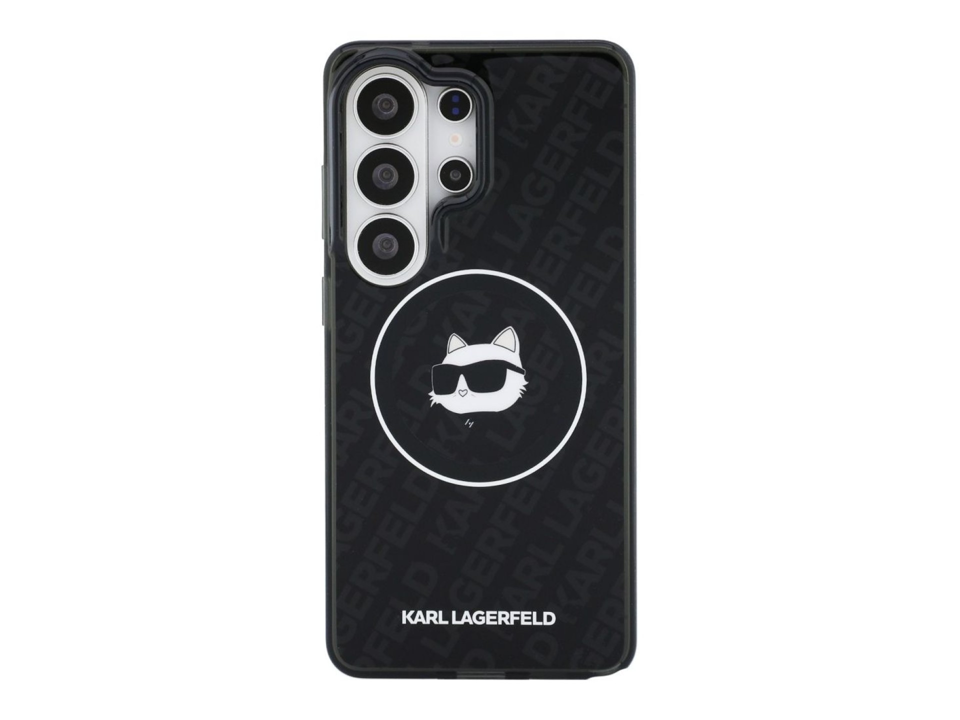 Karl Lagerfeld IML Repeated Choupette MagSafe Case for Samsung Galaxy S26 Ultra - Black