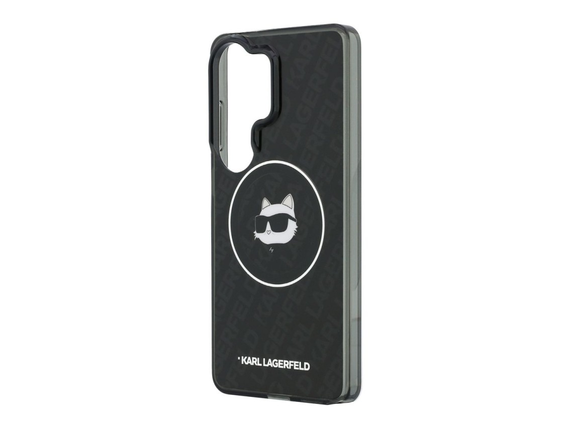 Karl Lagerfeld IML Repeated Choupette MagSafe Case for Samsung Galaxy S26 Ultra - Black