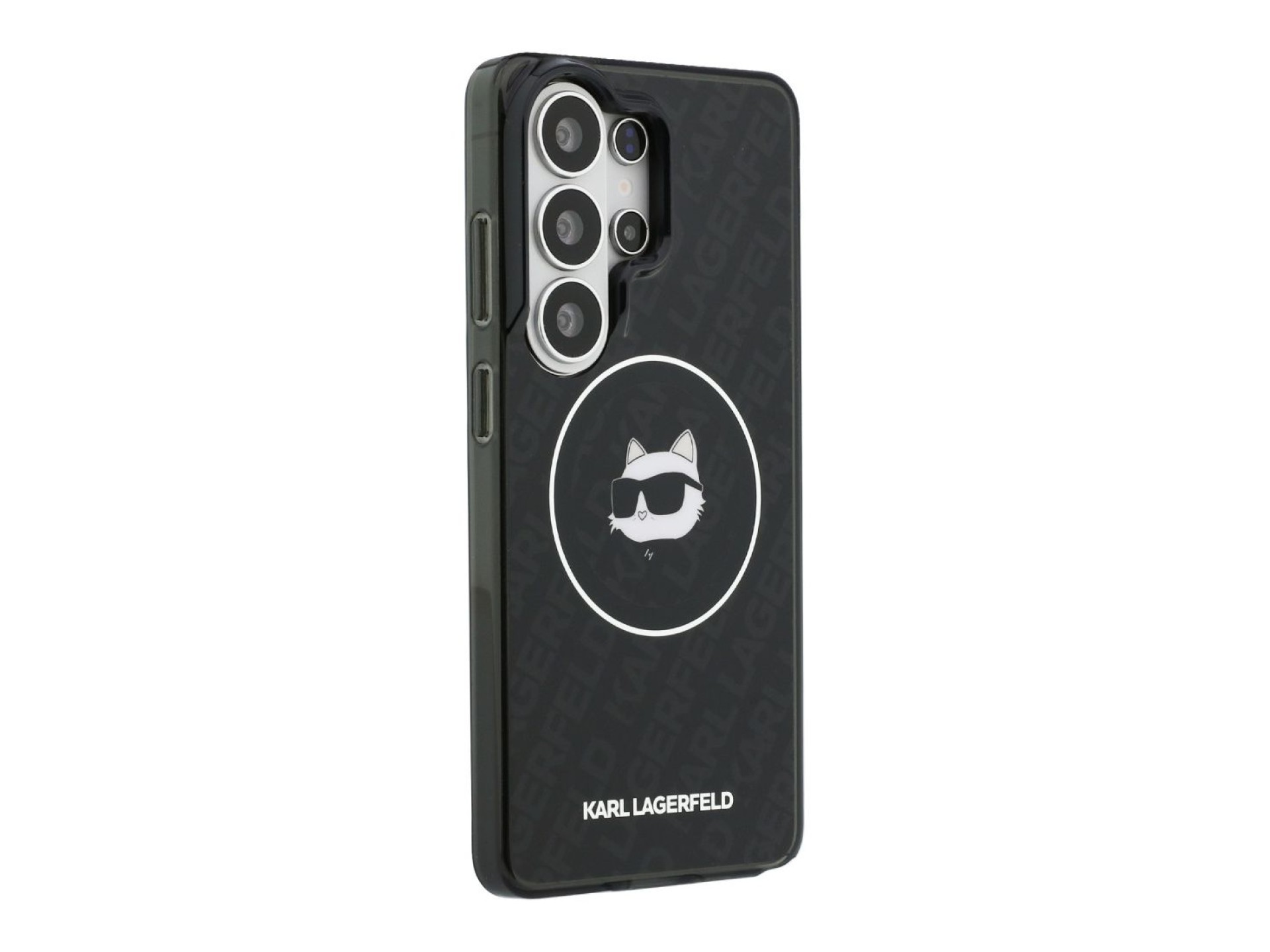 Karl Lagerfeld IML Repeated Choupette MagSafe Case for Samsung Galaxy S26 Ultra - Black
