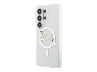 Funda Karl Lagerfeld IML KC Script MagSafe para Samsung Galaxy S26 Ultra - Transparente