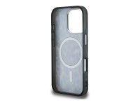 Capa MagSafe Karl Lagerfeld IML com padr�o leopardo para iPhone 16 Pro Max - Preto