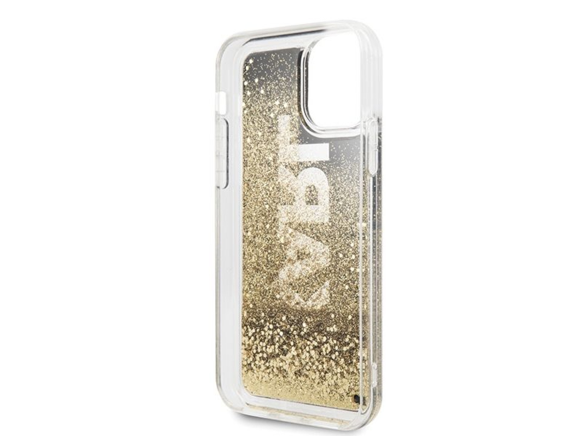 Karl Lagerfeld Karl Logo Glitter Case for iPhone 11 Pro - Black