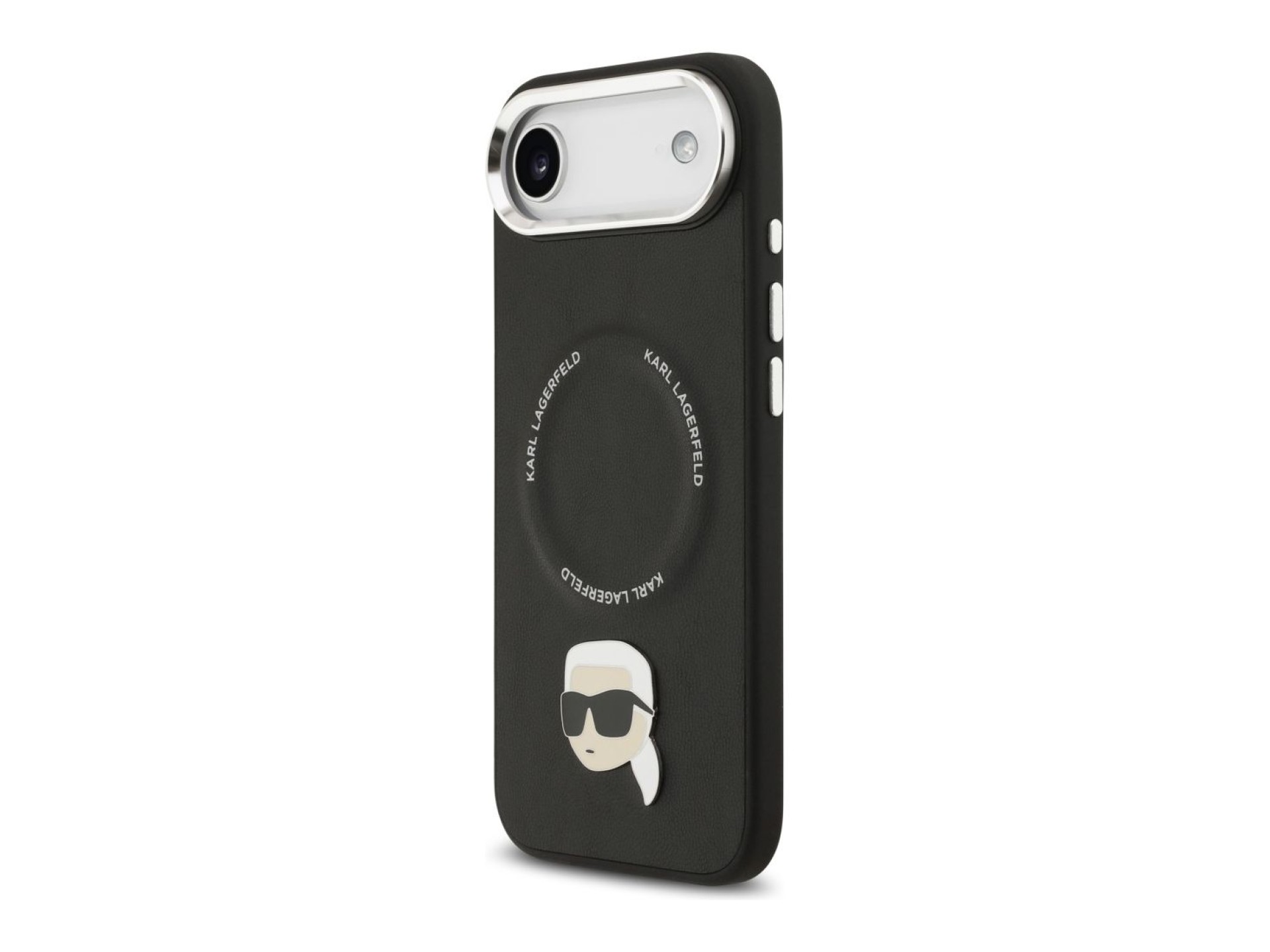 Capa MagSafe Karl Lagerfeld Karl Pin para iPhone Air - Preto