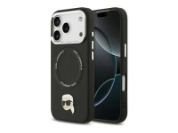 Capa MagSafe Karl Lagerfeld Karl Pin para iPhone 17 Pro - Preto Capa MagSafe Karl Lagerfeld Karl Pin para iPhone 17 Pro - Preto