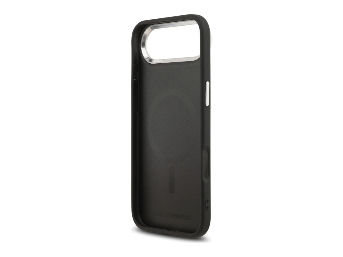 Capa MagSafe Karl Lagerfeld Karl Pin para iPhone Air - Preto