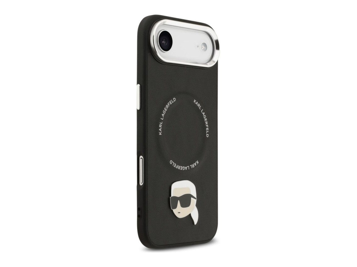 Capa MagSafe Karl Lagerfeld Karl Pin para iPhone Air - Preto