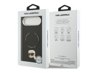 Capa MagSafe Karl Lagerfeld Karl Pin para iPhone Air - Preto Capa MagSafe Karl Lagerfeld Karl Pin para iPhone Air - Preto
