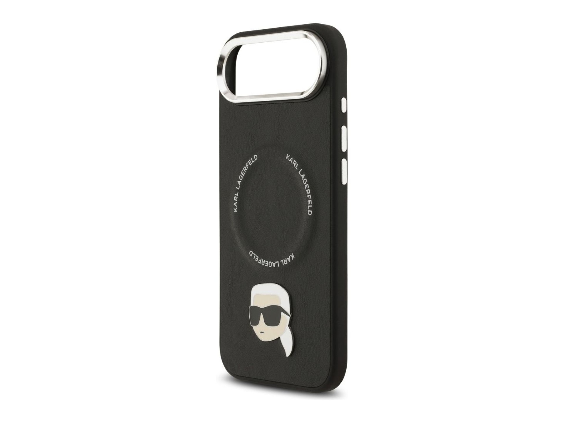 Capa MagSafe Karl Lagerfeld Karl Pin para iPhone Air - Preto