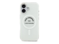 Karl Lagerfeld IML Karl RSG Logo MagSafe Case for iPhone 17 - Transparent Karl Lagerfeld IML Karl RSG Logo MagSafe Case for iPhone 17 - Transparent