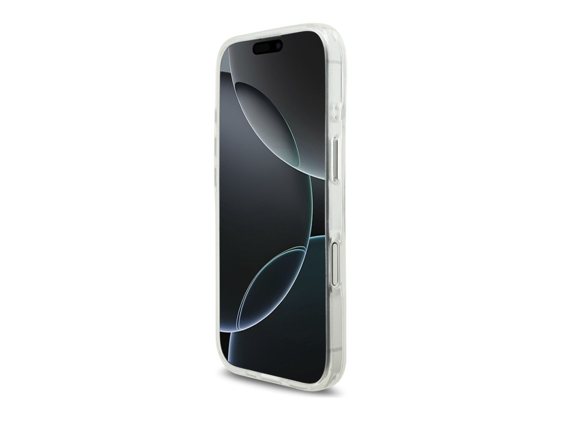 Karl Lagerfeld IML Karl RSG Logo MagSafe Case for iPhone 17 - Transparent
