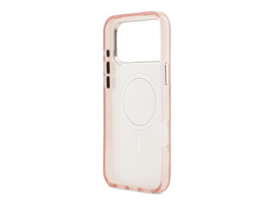Karl Lagerfeld IML Aquarelle Choupette & Logo MagSafe Case for iPhone 17 Pro - Pink