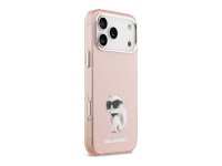 Capa MagSafe Karl Lagerfeld IML Aquarelle Choupette & Logo para iPhone 17 Pro - Rosa Capa MagSafe Karl Lagerfeld IML Aquarelle Choupette & Logo para iPhone 17 Pro - Rosa