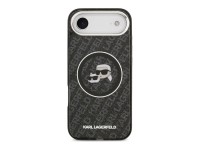 Capa MagSafe para iPhone Air com estampado de Karl Lagerfeld IML Glitter Karl & Choupette Heads - Pr Capa MagSafe para iPhone Air com estampado de Karl Lagerfeld IML Glitter Karl & Choupette Heads - Pr