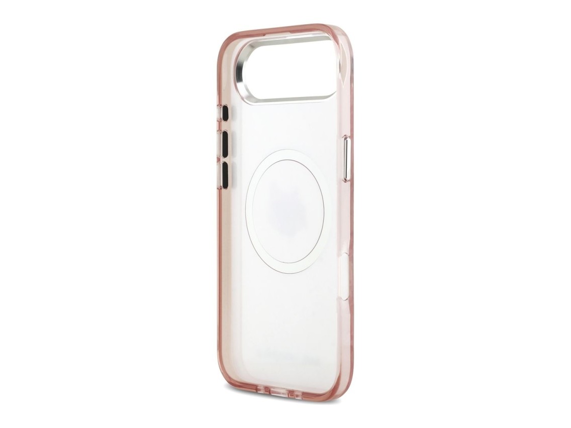 Karl Lagerfeld IML Choupette Head Logo MagSafe Case for iPhone Air - Pink