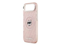 Capa MagSafe Karl Lagerfeld IML Choupette Head Logo para iPhone Air - Rosa Capa MagSafe Karl Lagerfeld IML Choupette Head Logo para iPhone Air - Rosa