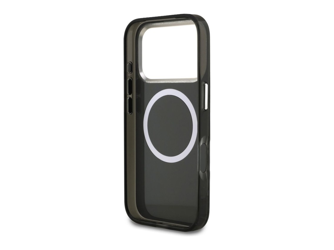 Karl Lagerfeld IML Karl Head Logo MagSafe Case for iPhone 17 Pro Max - Black