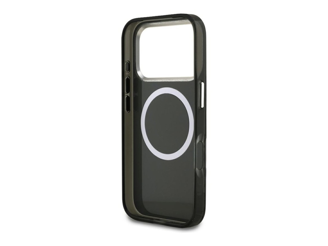 Karl Lagerfeld IML Karl Head Logo MagSafe Case for iPhone 17 Pro - Black