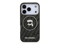 Karl Lagerfeld IML Karl Head Logo MagSafe Case for iPhone 17 Pro - Black Karl Lagerfeld IML Karl Head Logo MagSafe Case for iPhone 17 Pro - Black