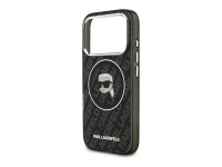 Karl Lagerfeld IML Karl Head Logo MagSafe Case for iPhone 17 Pro - Black Karl Lagerfeld IML Karl Head Logo MagSafe Case for iPhone 17 Pro - Black
