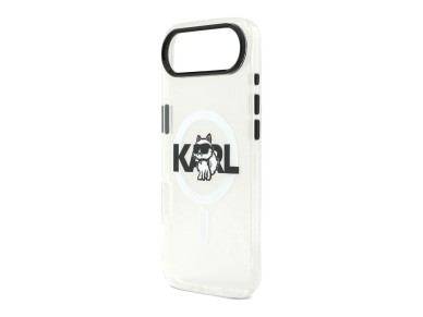 Karl Lagerfeld IML Choupette Sketch Logo MagSafe iPhone Air Case - Clear Karl Lagerfeld IML Choupette Sketch Logo MagSafe iPhone Air Case - Clear