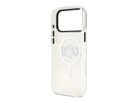 Karl Lagerfeld IML Choupette Sketch Logo MagSafe Case for iPhone 17 Pro - Clear