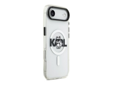 Karl Lagerfeld IML Choupette Sketch Logo MagSafe iPhone Air Case - Clear Karl Lagerfeld IML Choupette Sketch Logo MagSafe iPhone Air Case - Clear