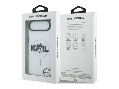 Karl Lagerfeld IML Choupette Sketch Logo MagSafe iPhone Air Case - Clear Karl Lagerfeld IML Choupette Sketch Logo MagSafe iPhone Air Case - Clear