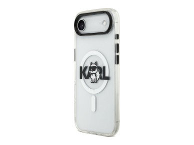 Karl Lagerfeld IML Choupette Sketch Logo MagSafe iPhone Air Case - Clear Karl Lagerfeld IML Choupette Sketch Logo MagSafe iPhone Air Case - Clear