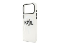 Karl Lagerfeld IML Choupette Sketch Logo MagSafe Case for iPhone 17 Pro - Clear