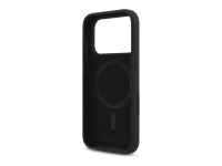 Capa MagSafe em silicone Karl Lagerfeld Karl&Choupette Ring para iPhone 17 Pro Max - Preta