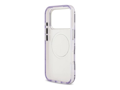 Karl Lagerfeld IML KL Monogram MagSafe Case for iPhone 17 Pro - Purple Karl Lagerfeld IML KL Monogram MagSafe Case for iPhone 17 Pro - Purple