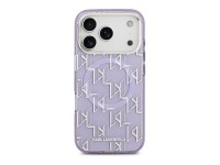 Capa MagSafe Karl Lagerfeld IML KL Monogram para iPhone 17 Pro - Roxo Capa MagSafe Karl Lagerfeld IML KL Monogram para iPhone 17 Pro - Roxo