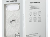 Funda MagSafe Karl Lagerfeld IML Glitter Karl&Choupette Heads para iPhone Air - Gris Funda MagSafe Karl Lagerfeld IML Glitter Karl&Choupette Heads para iPhone Air - Gris