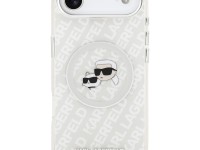 Funda MagSafe Karl Lagerfeld IML Glitter Karl&Choupette Heads para iPhone Air - Gris Funda MagSafe Karl Lagerfeld IML Glitter Karl&Choupette Heads para iPhone Air - Gris